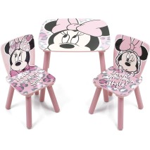 Set masuta si 2 scaunele Minnie Mouse :: Arditex