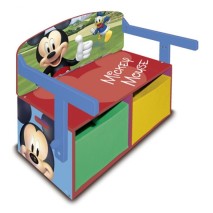 Mobilier 2 in 1 pentru depozitare jucarii Mickey Mouse :: Arditex