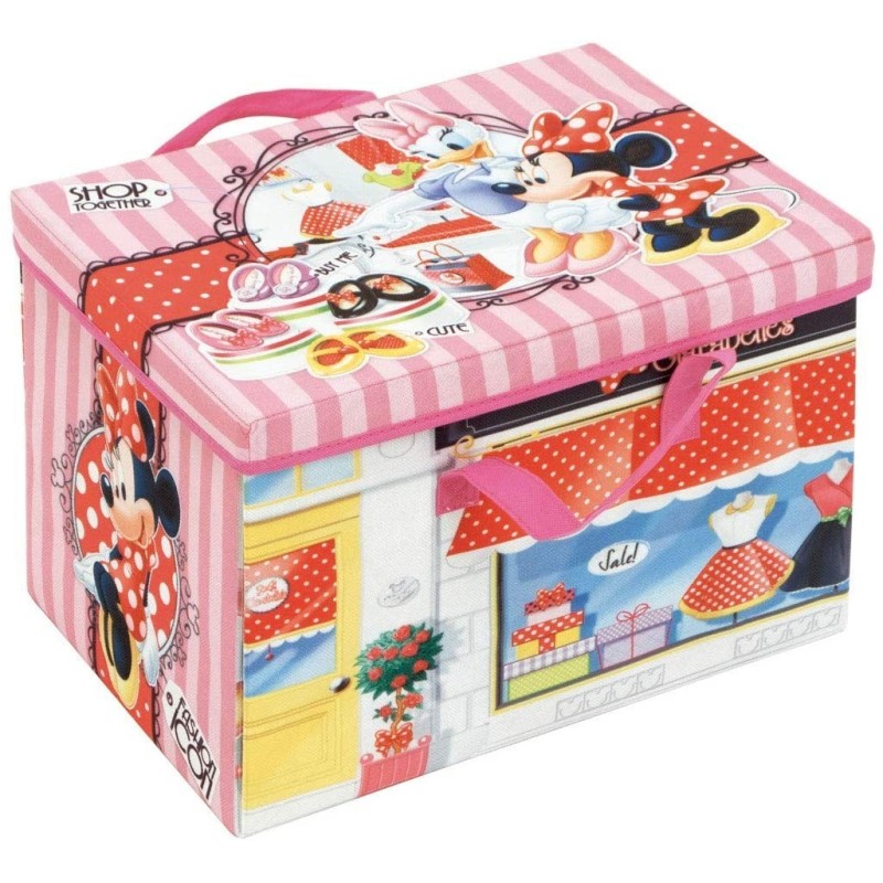 Cutie pentru depozitare jucarii transformabila Minnie Mouse :: Arditex