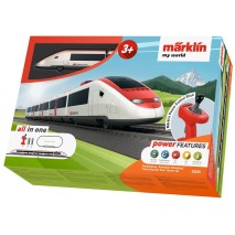 Tren de calatori cu sine si telecomanda Swiss Express :: Marklin