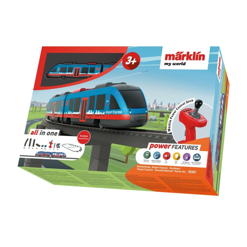 Tren de calatori cu telecomanda si accesorii Airport Express :: Marklin